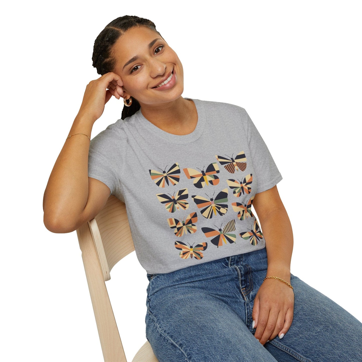 Geometric Wings T-Shirt