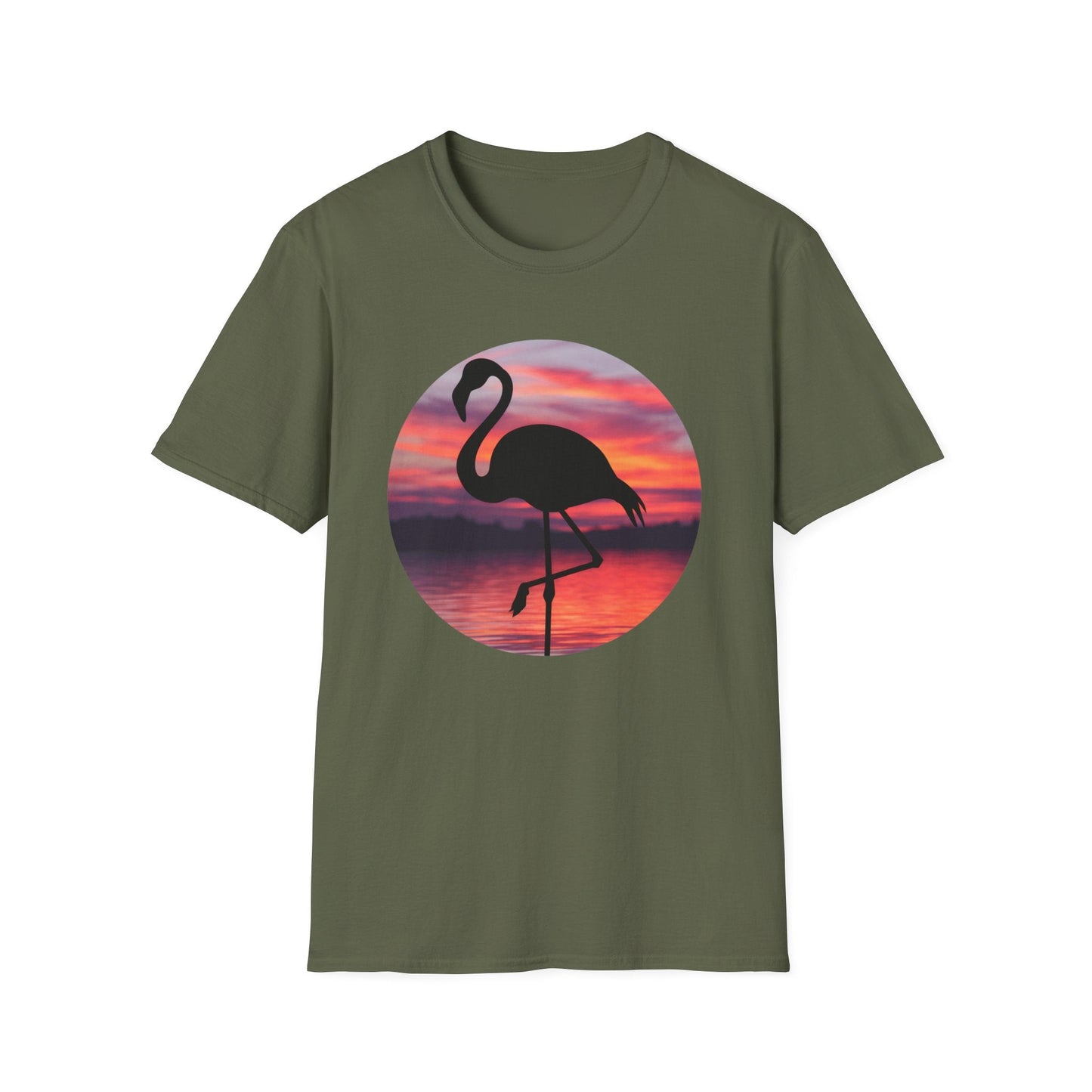 Sunset Flamingo T-Shirt