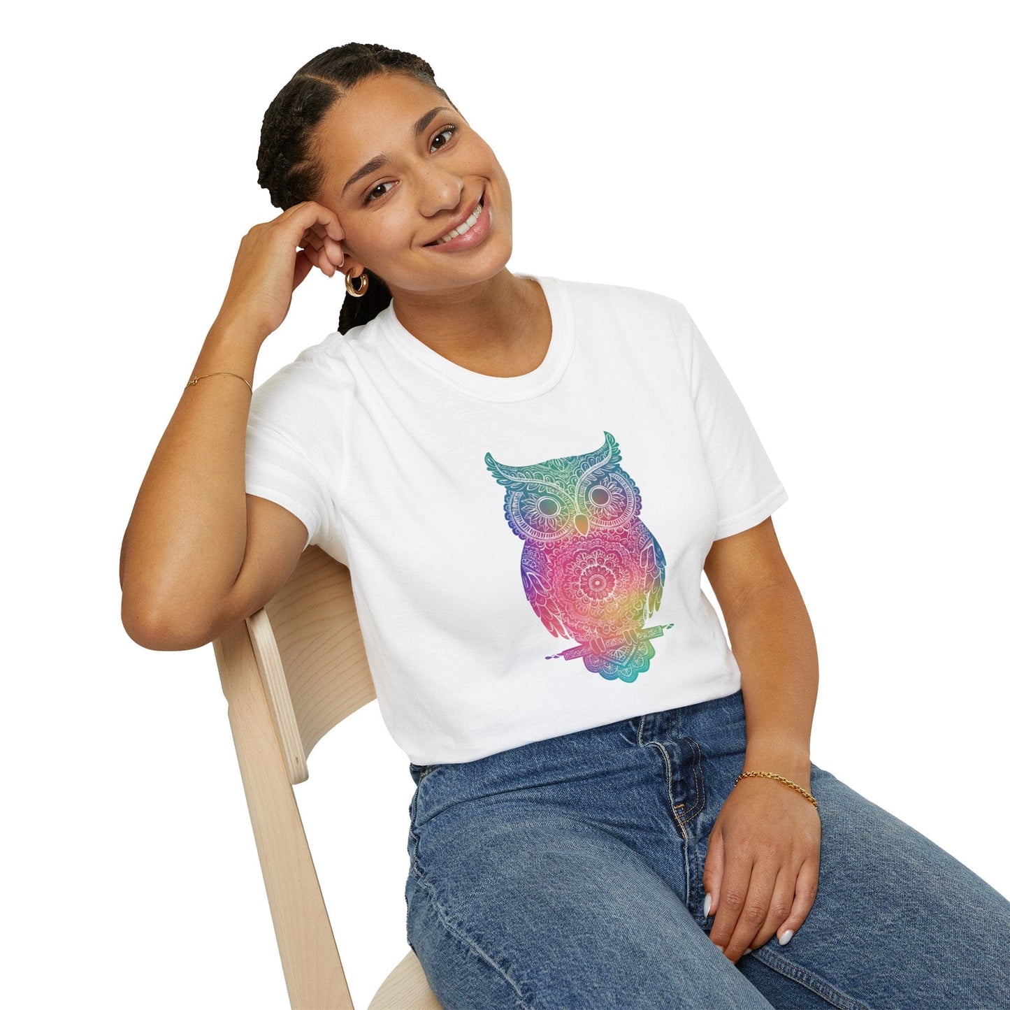 Mandala Owl T-Shirt