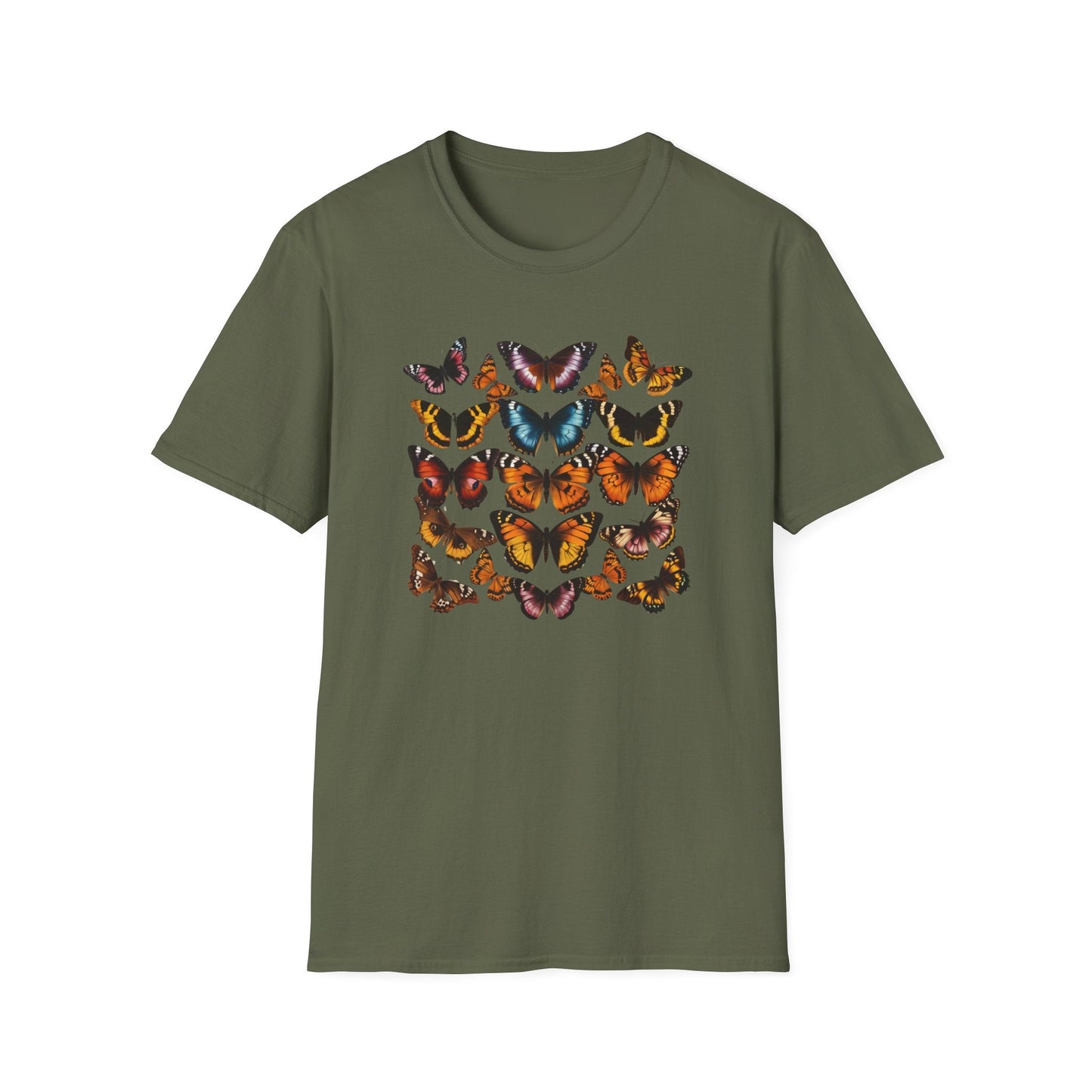 Vintage Butterfly Collage T-Shirt