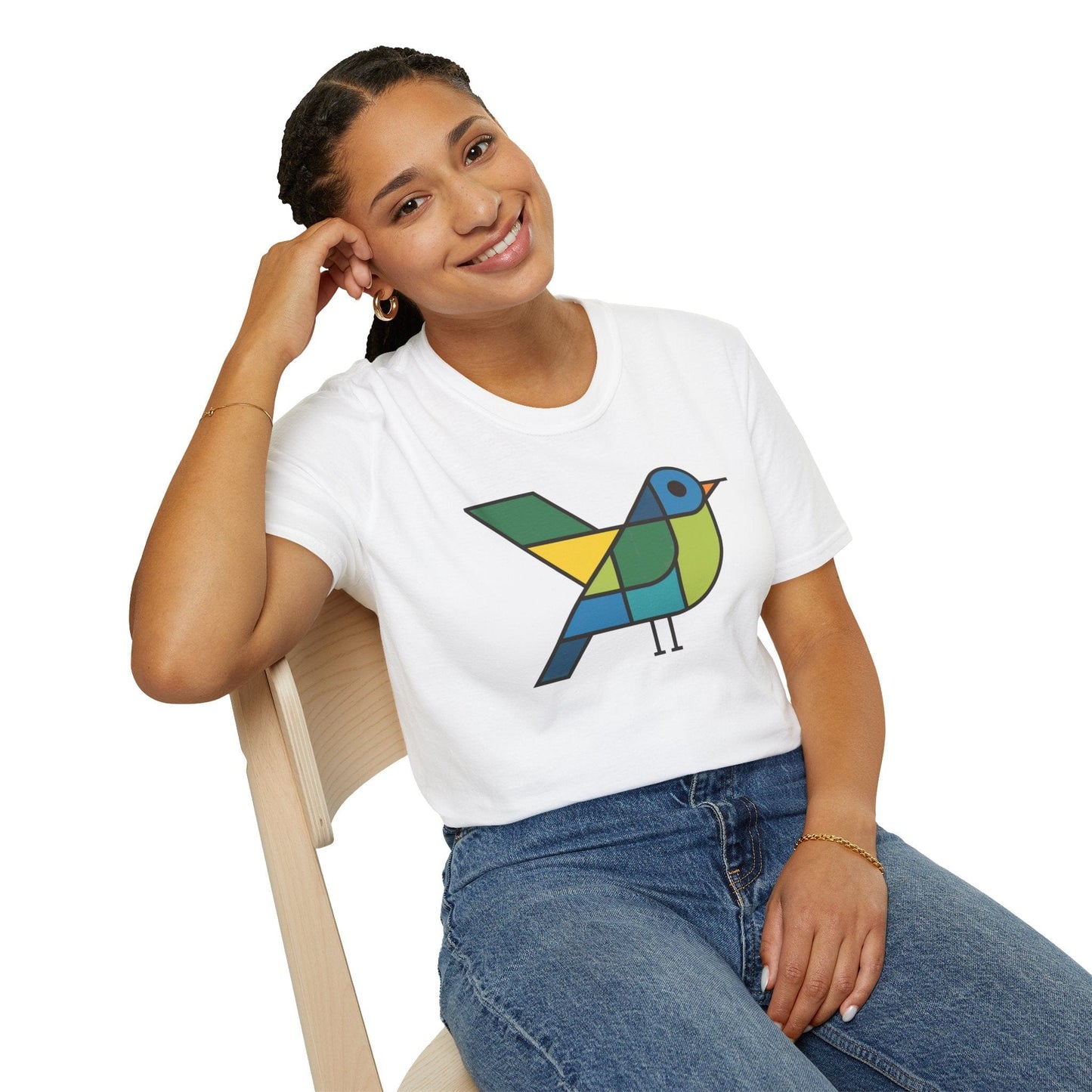 Geometric Bird T-Shirt
