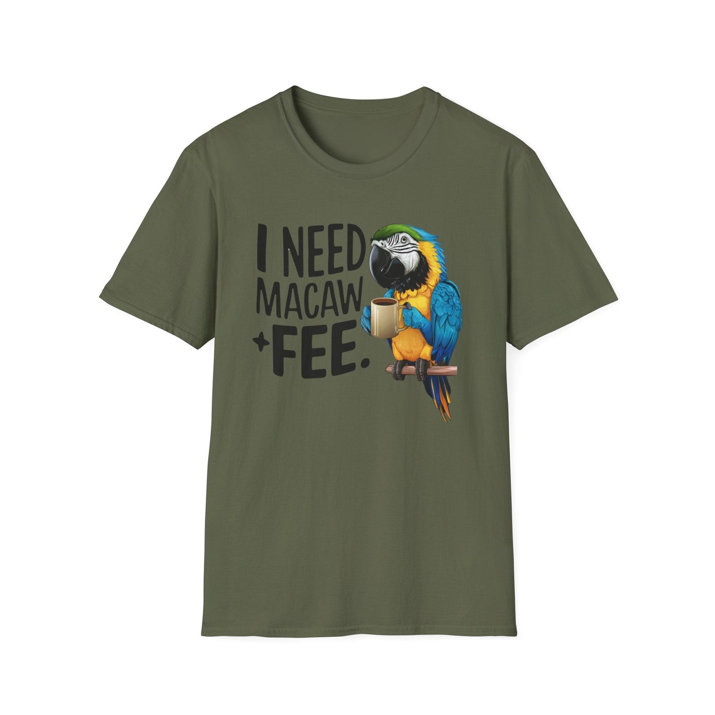 Macaw Coffee T-Shirt