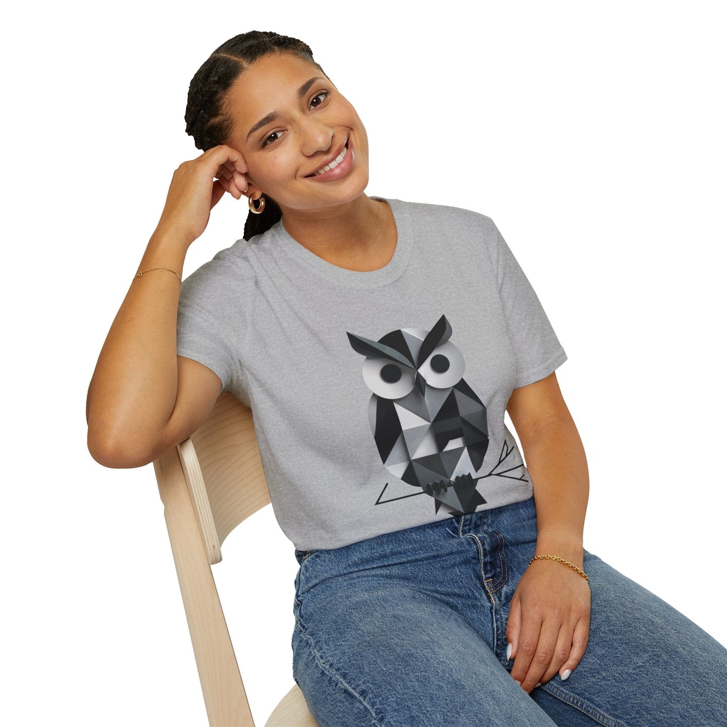 Geometric Owl T-Shirt
