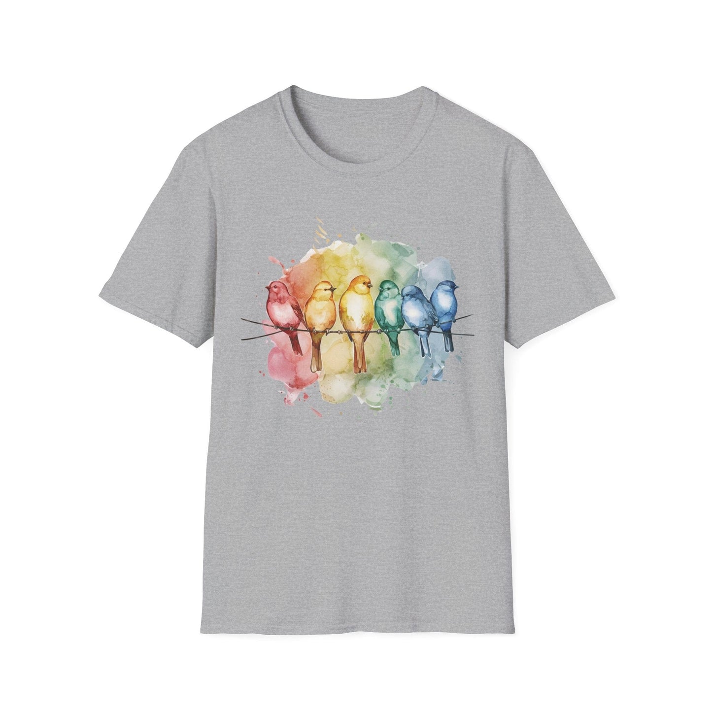 Watercolor Birds T-Shirt