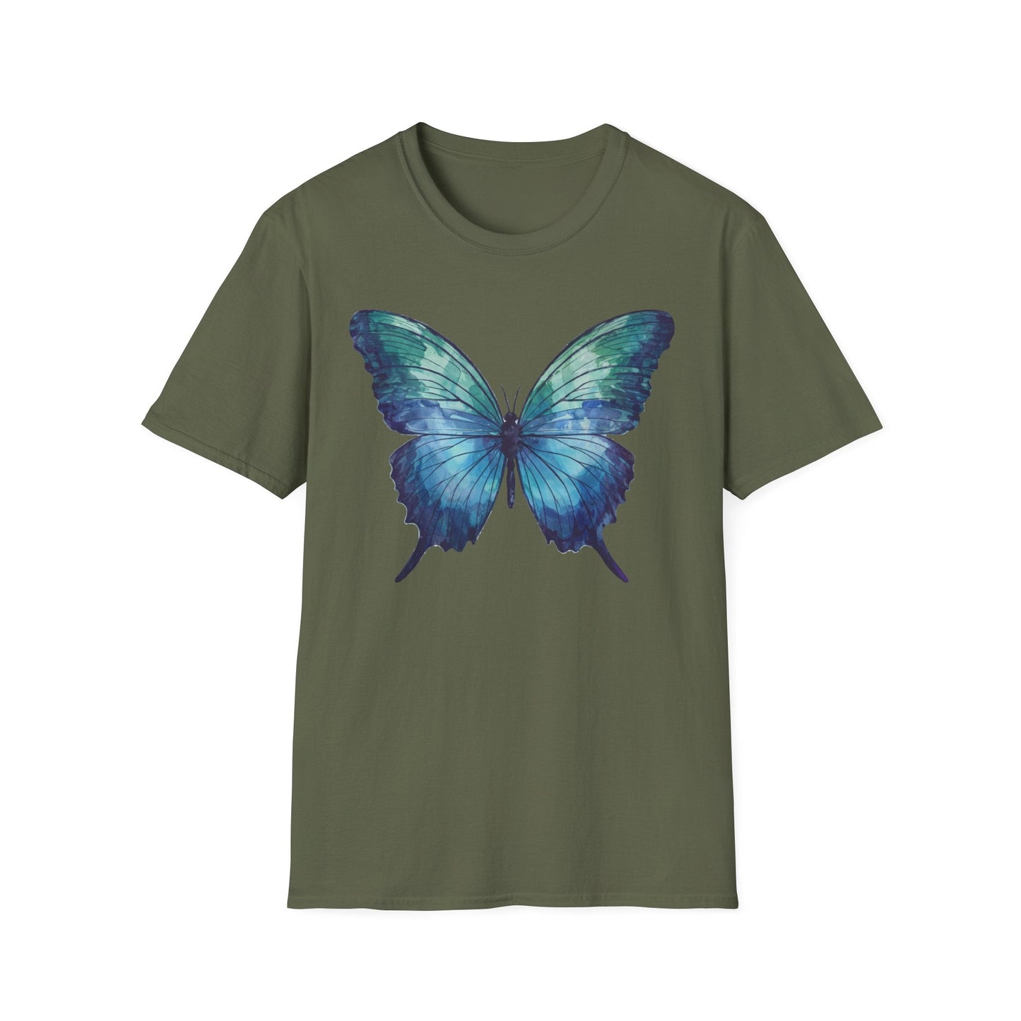 Aqua Butterfly T-Shirt