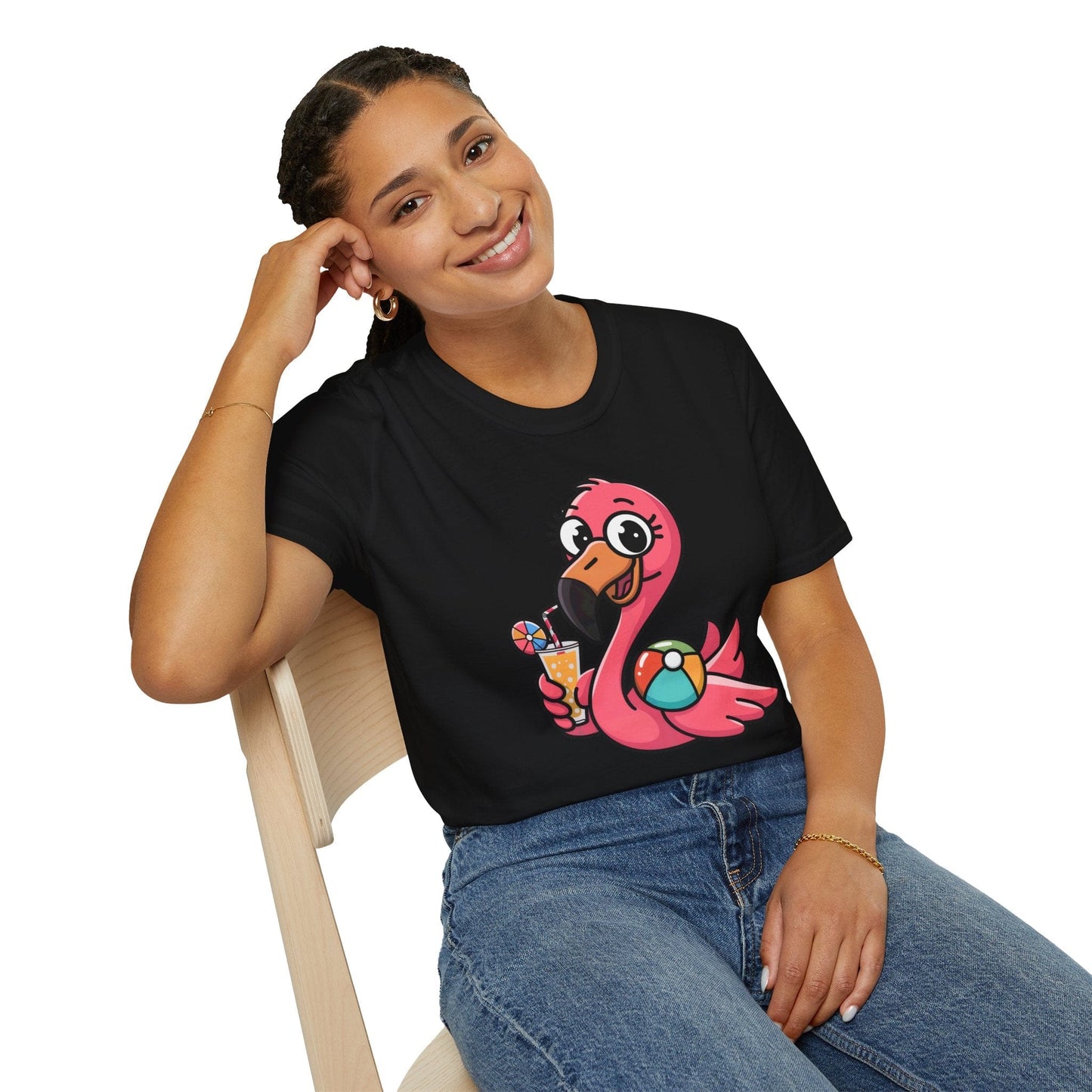 Playful Flamingo T-Shirt