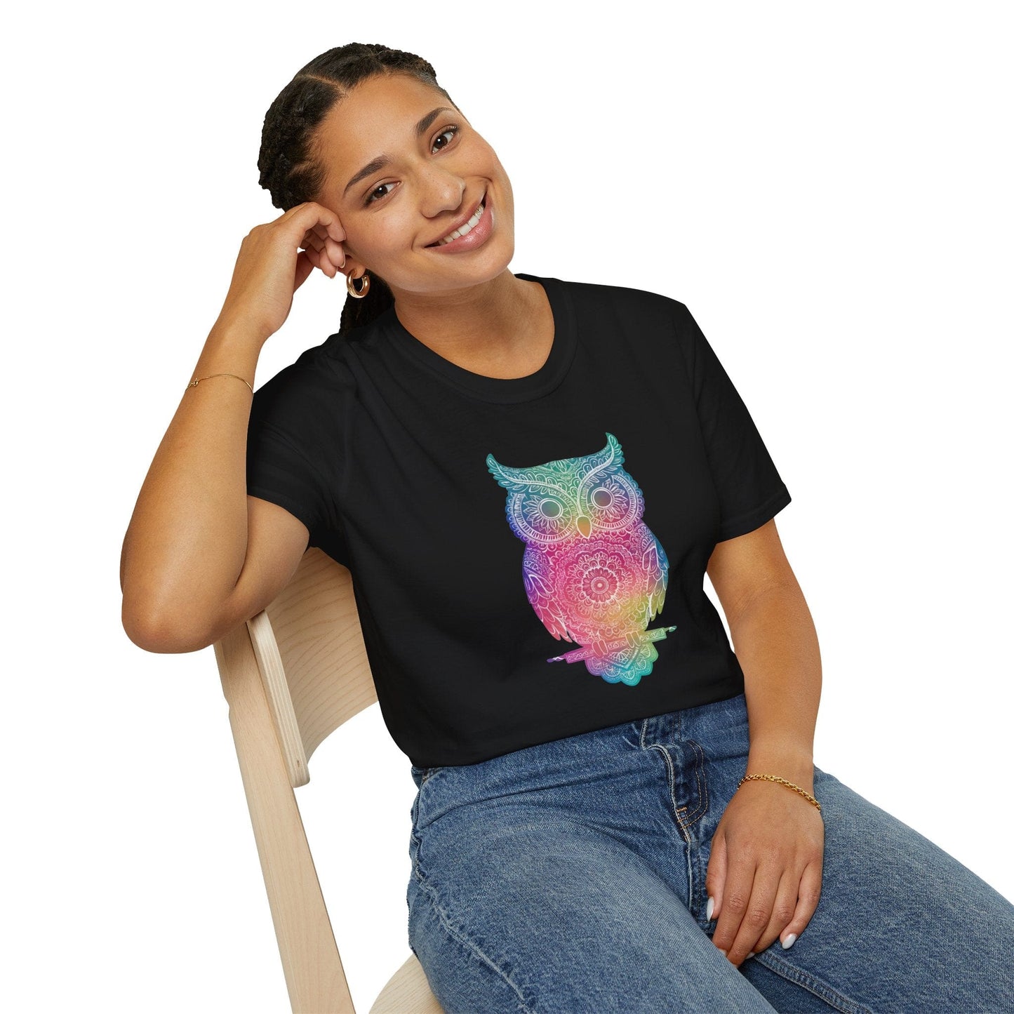 Mandala Owl T-Shirt