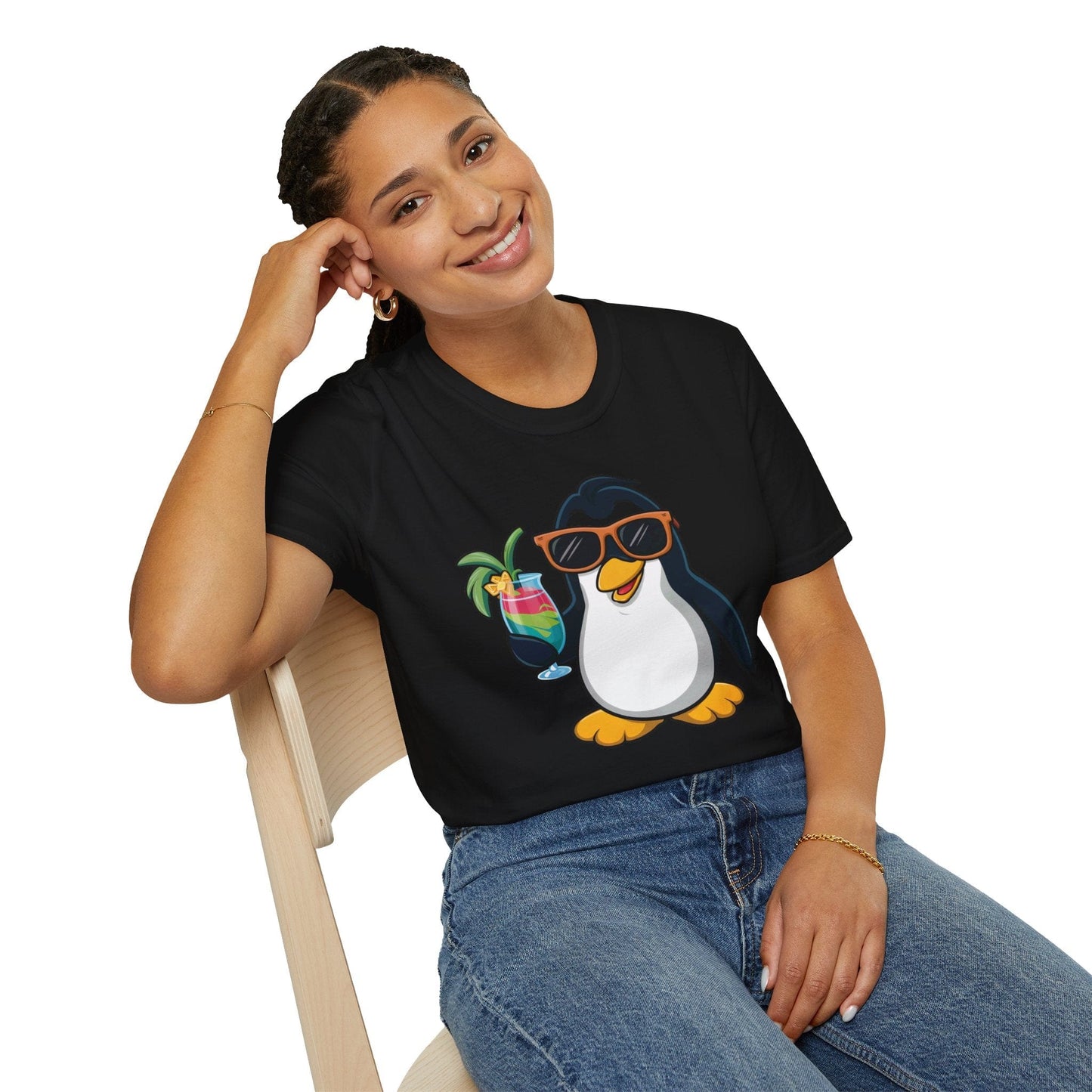 Tropical Penguin T-Shirt