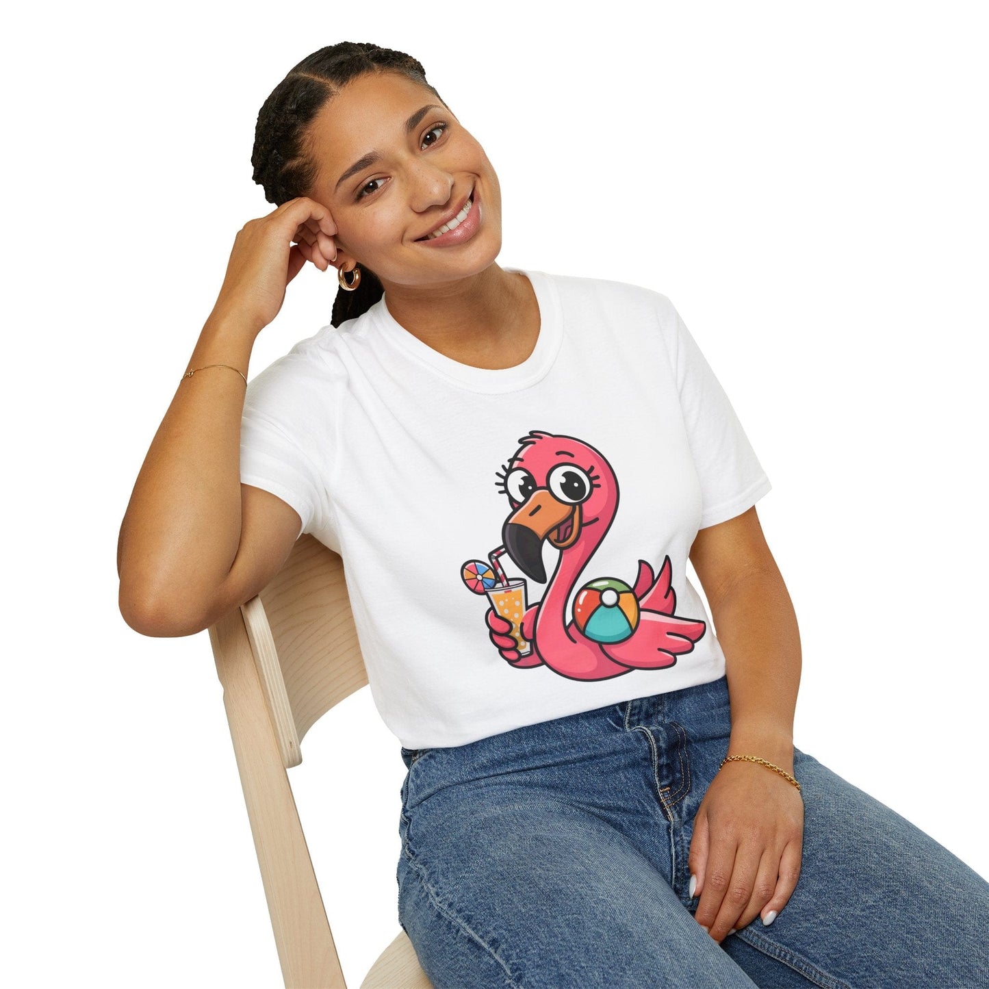 Playful Flamingo T-Shirt
