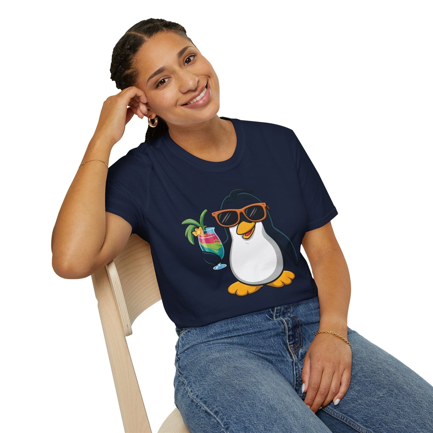 Tropical Penguin T-Shirt