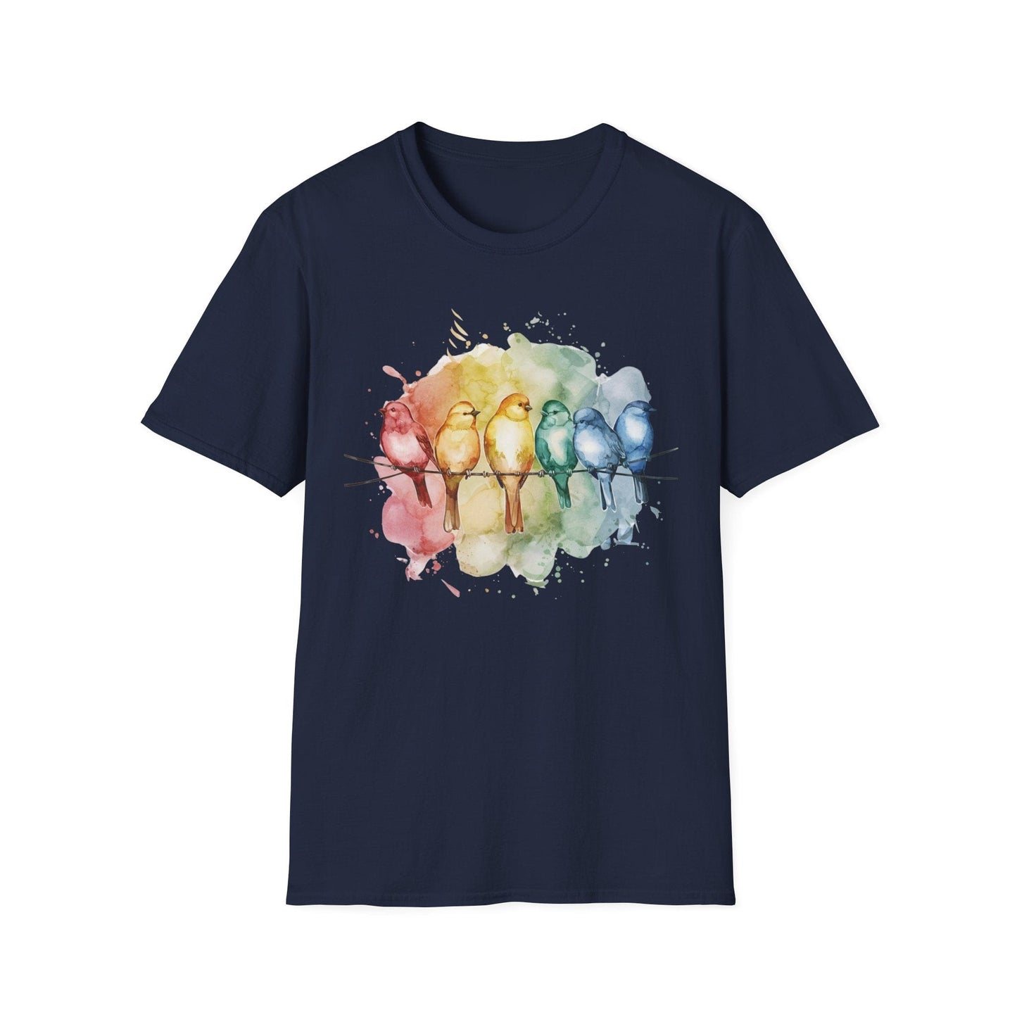 Watercolor Birds T-Shirt