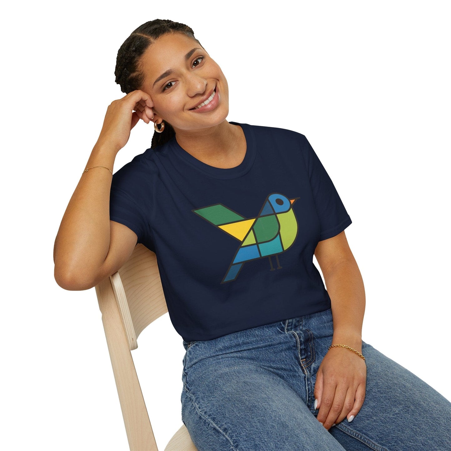 Geometric Bird T-Shirt