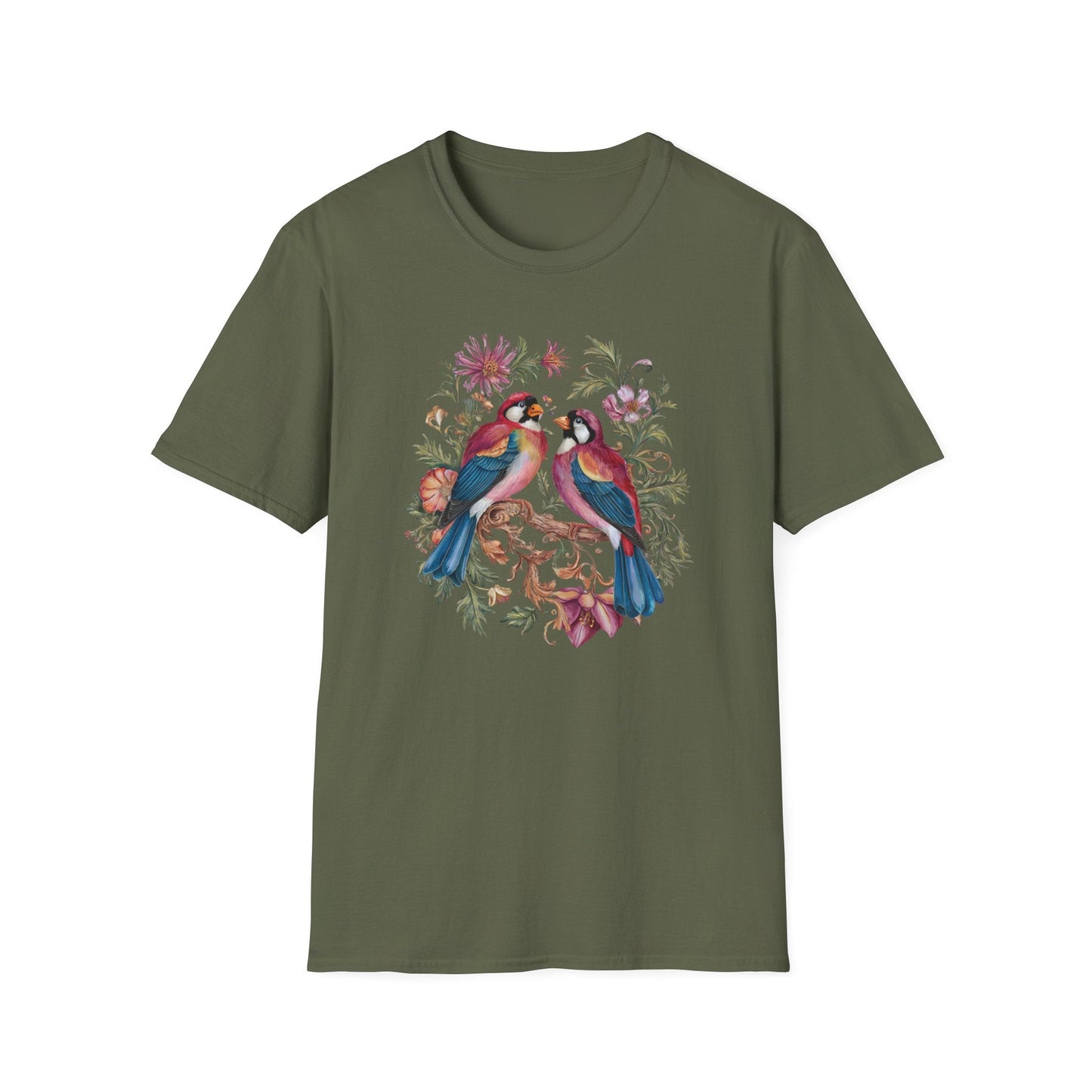 Lovebirds Bouquet T-Shirt