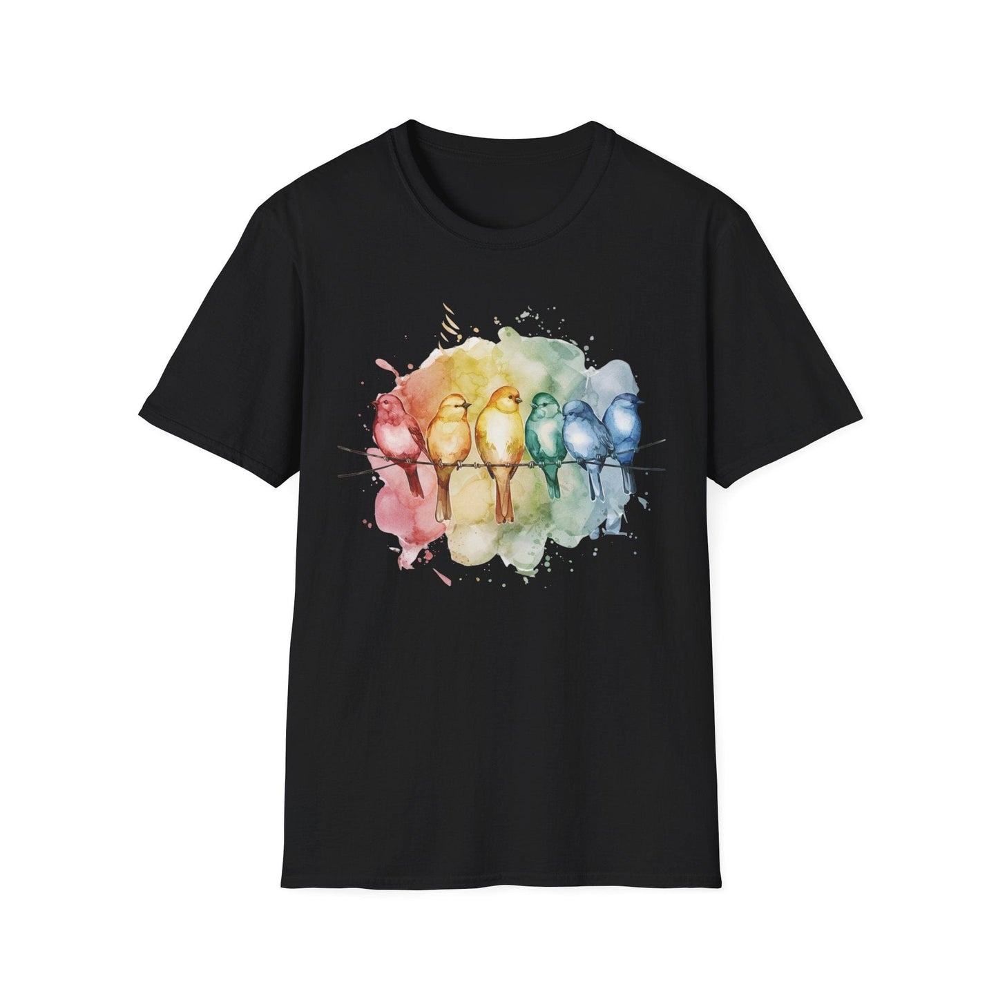 Watercolor Birds T-Shirt