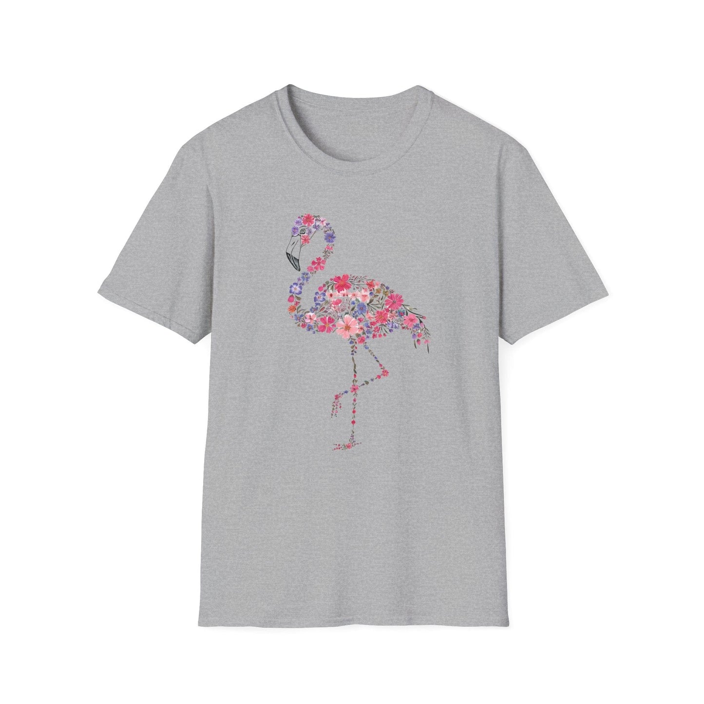 Floral Flamingo T-Shirt