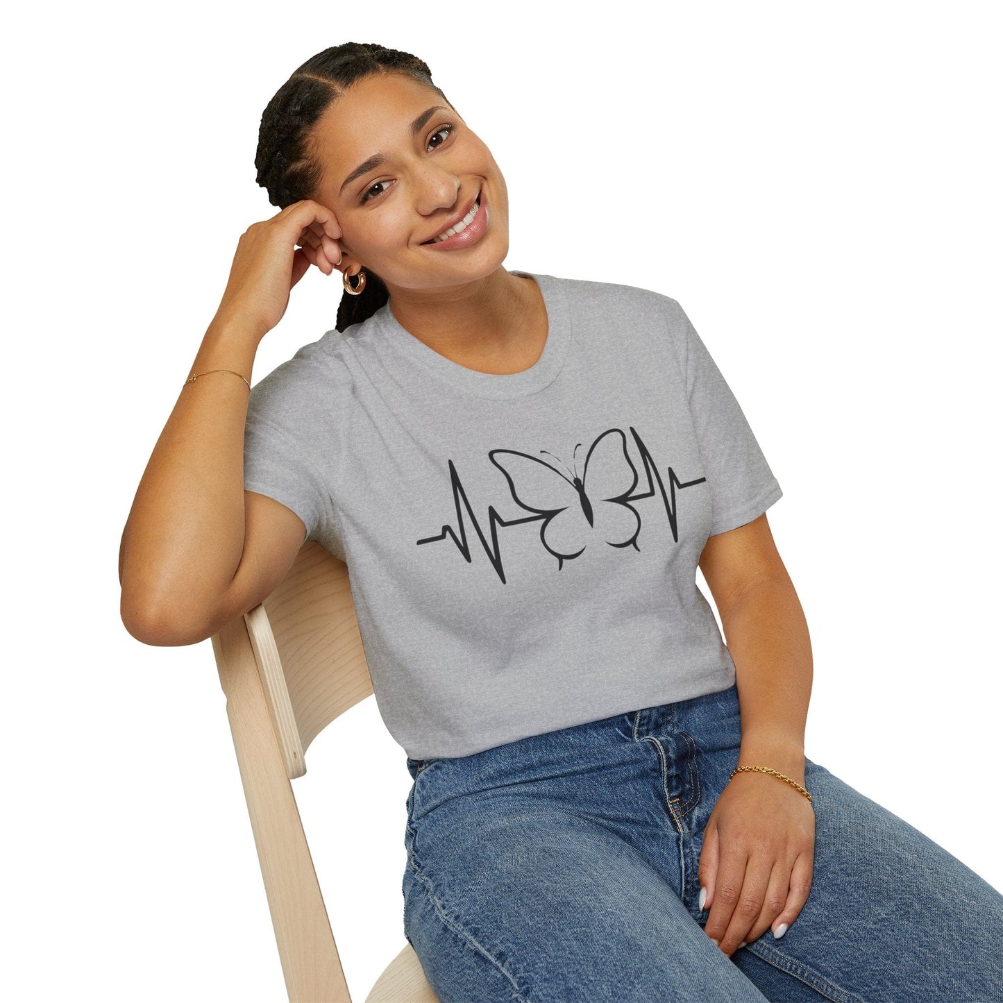 Heartbeat Butterfly T-Shirt