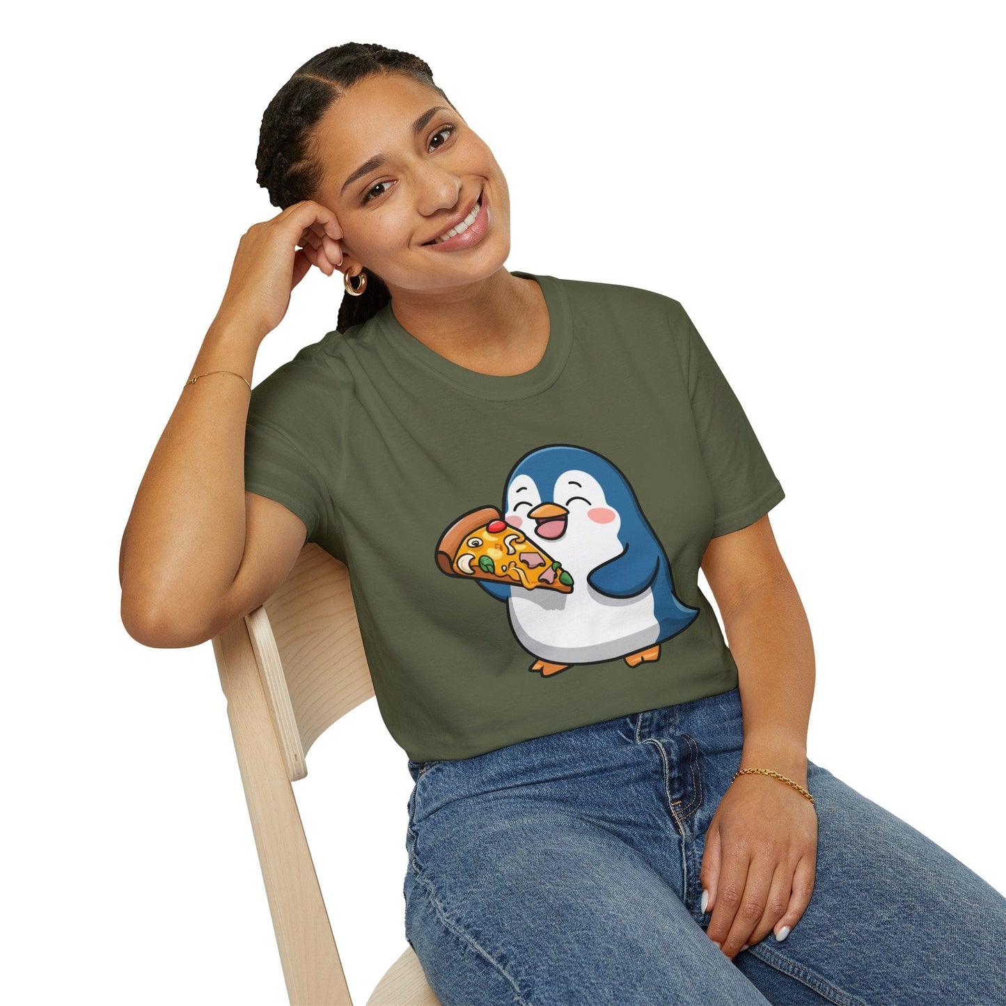 Pizza Penguin T-Shirt