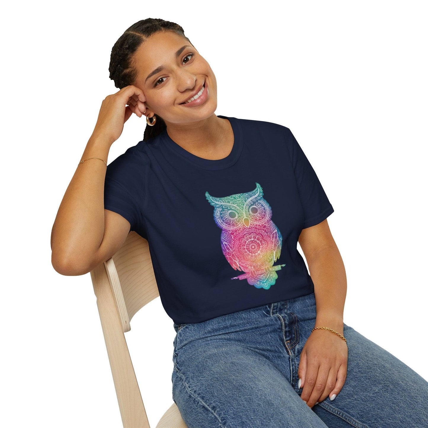 Mandala Owl T-Shirt