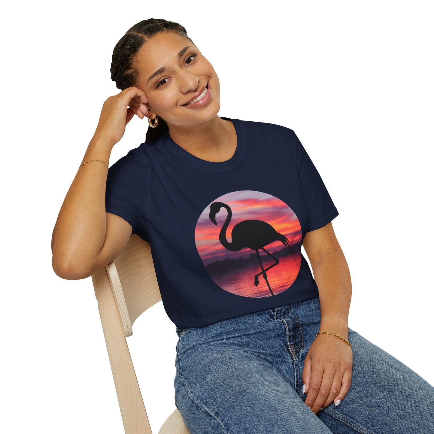 Sunset Flamingo T-Shirt
