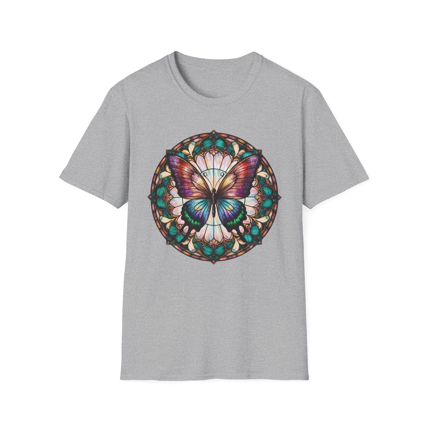 Radiant Glass Butterfly T-Shirt