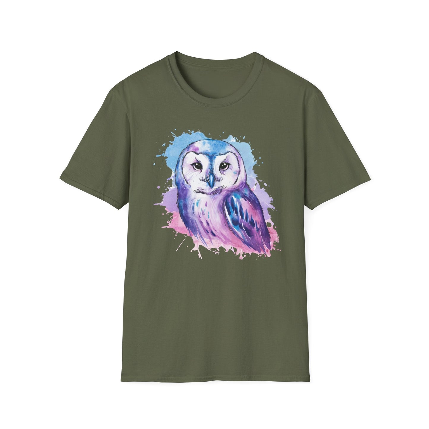 Watercolor Owl T-Shirt