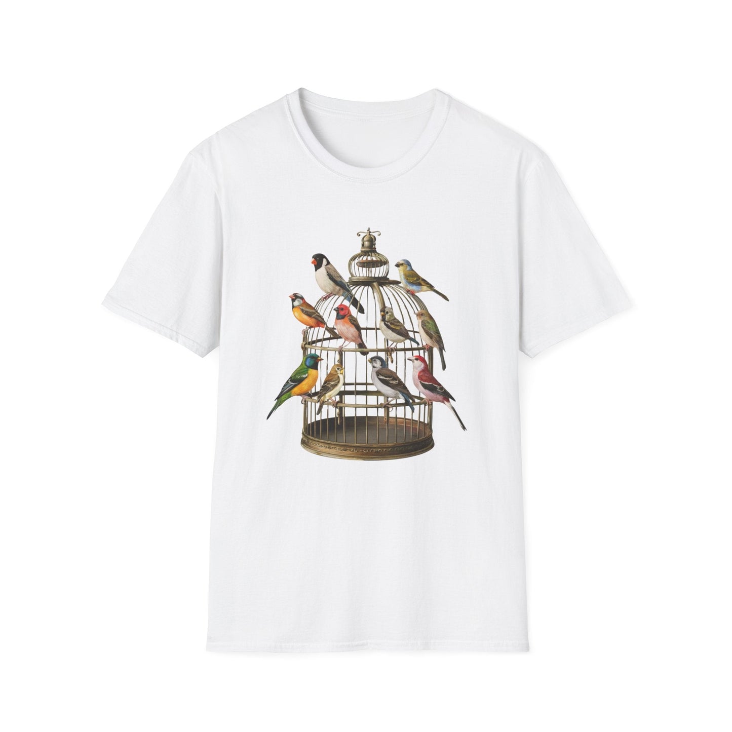 Vintage Bird Cage T-Shirt