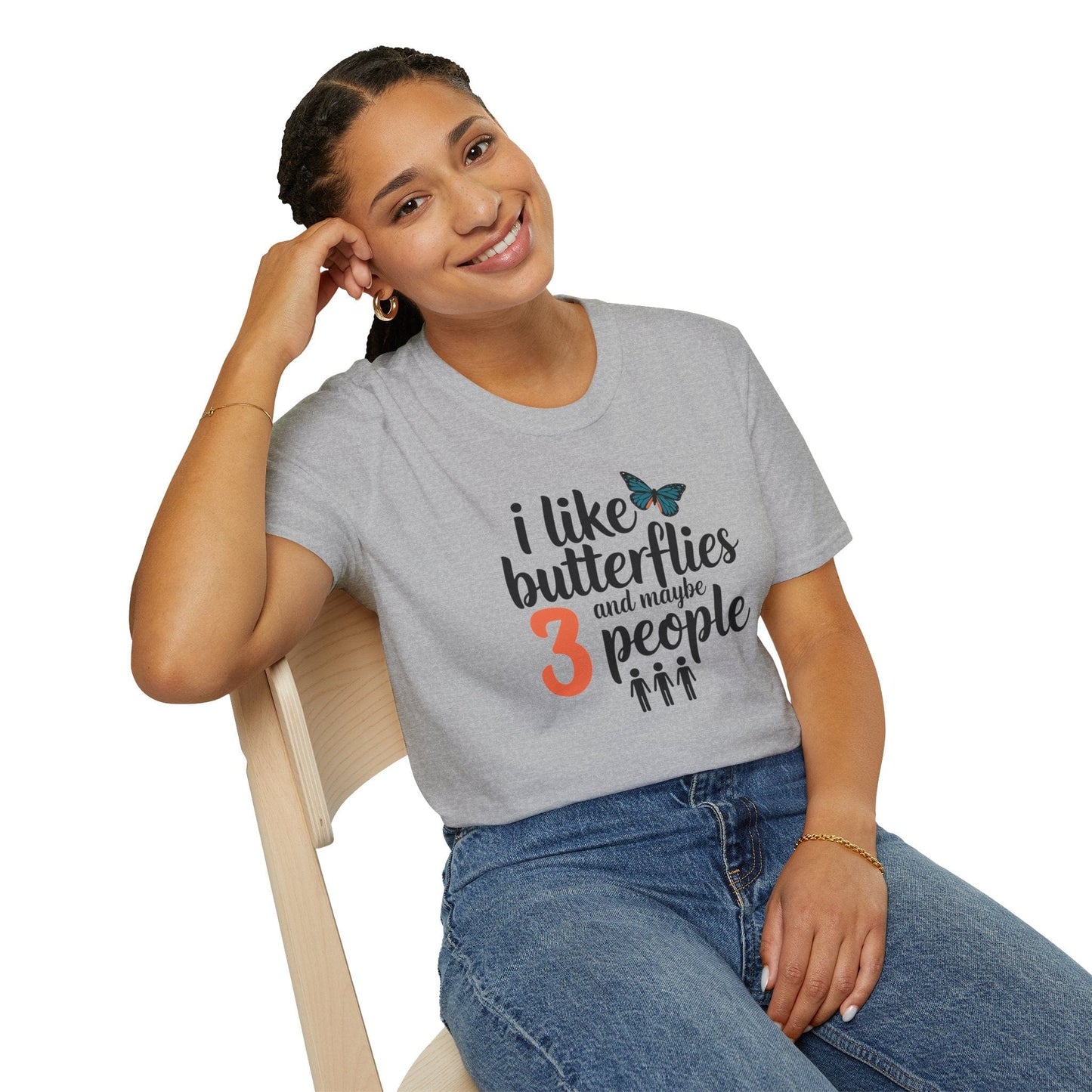 Butterfly Humor T-Shirt