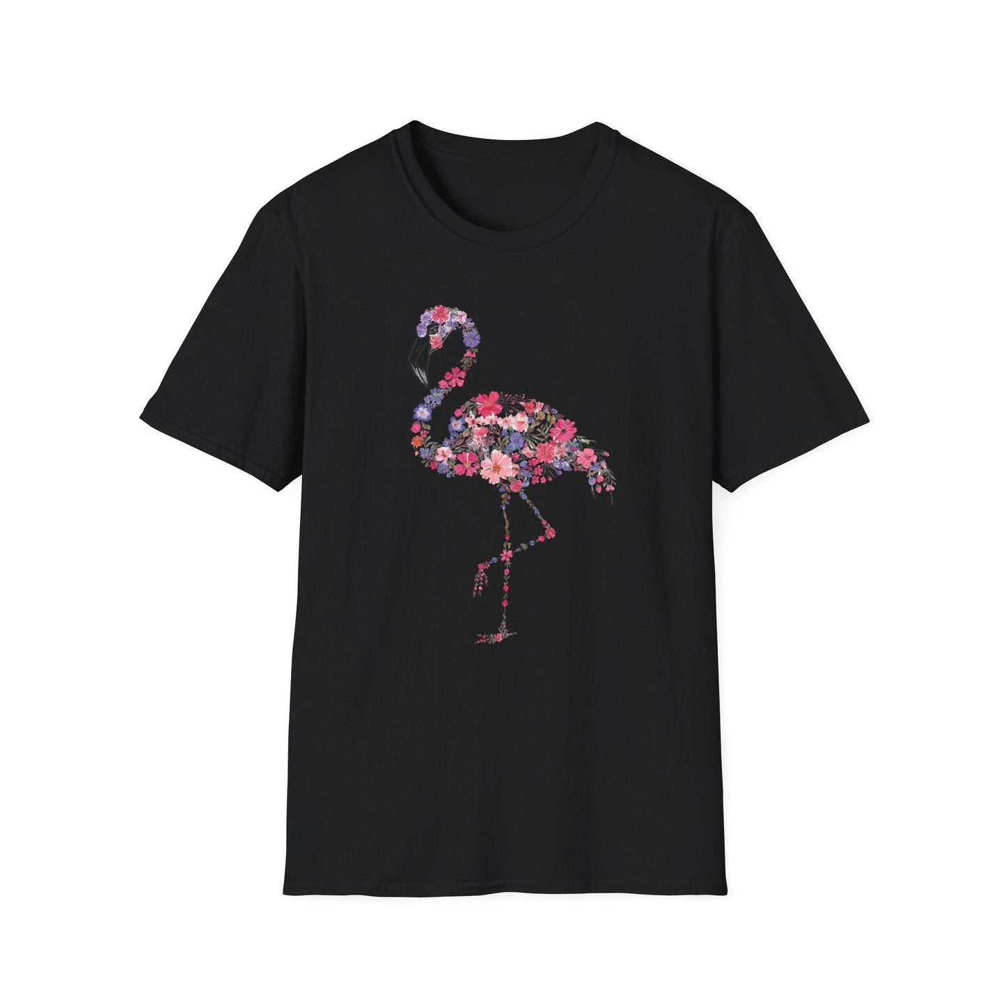 Floral Flamingo T-Shirt