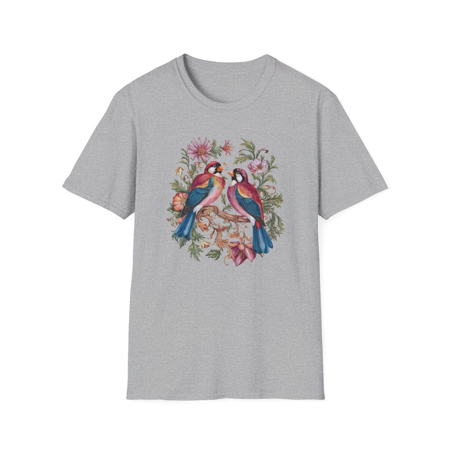 Lovebirds Bouquet T-Shirt