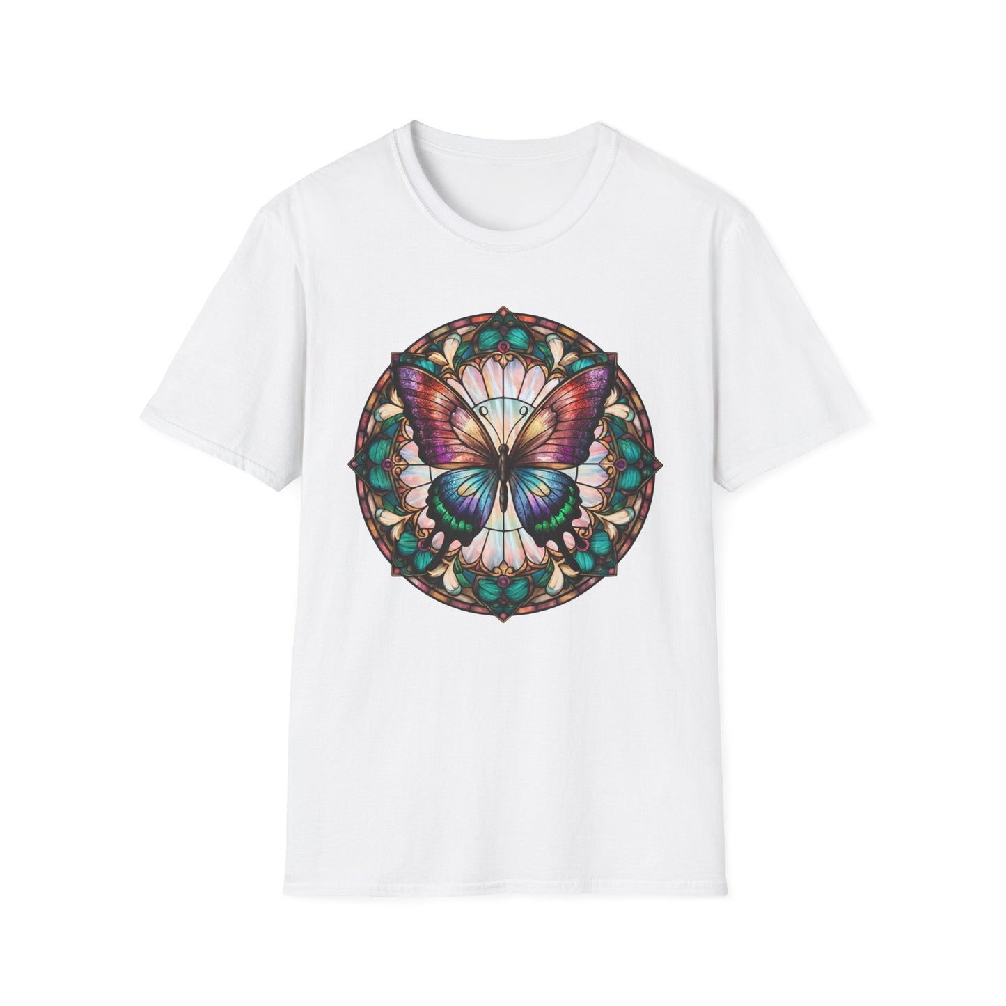 Radiant Glass Butterfly T-Shirt