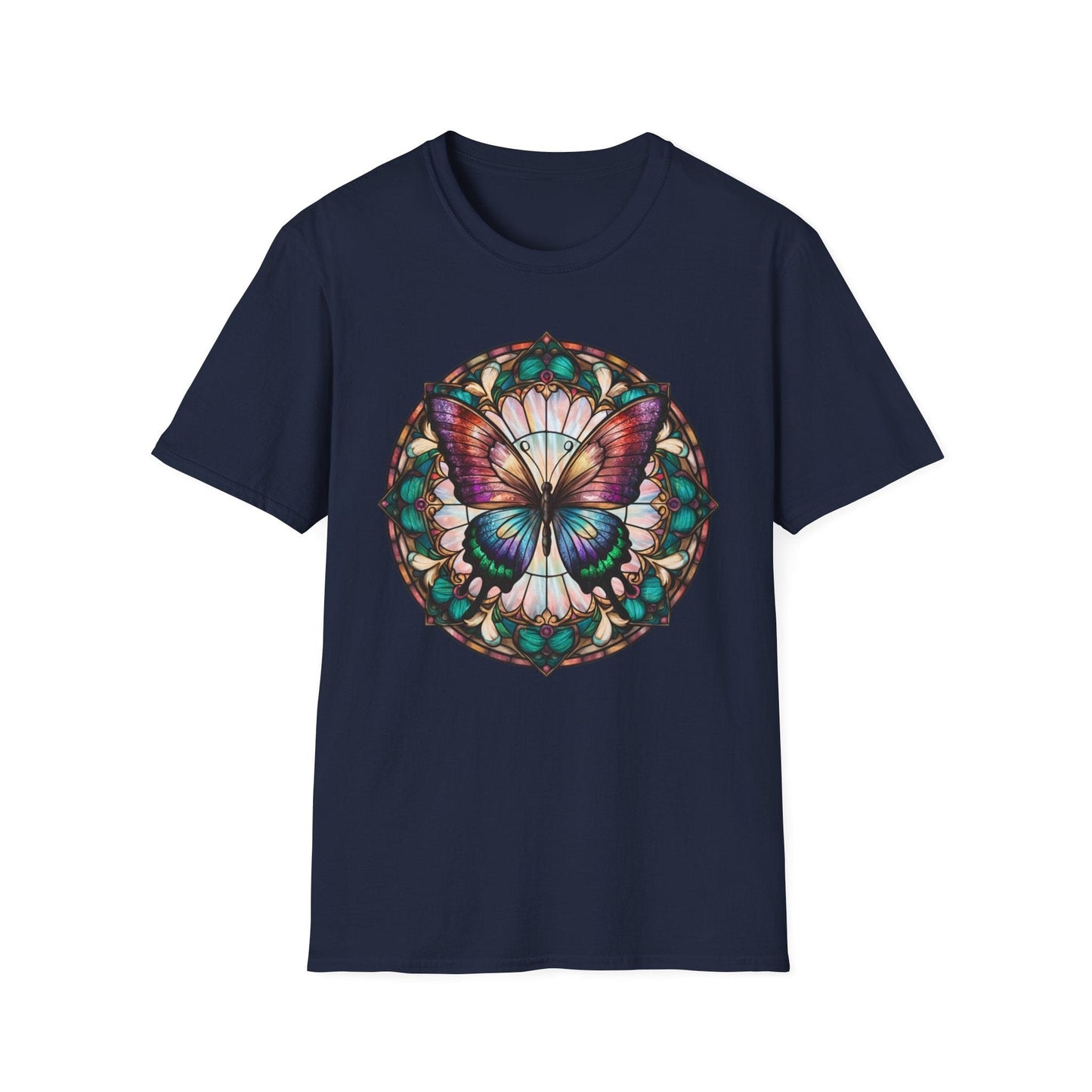 Radiant Glass Butterfly T-Shirt