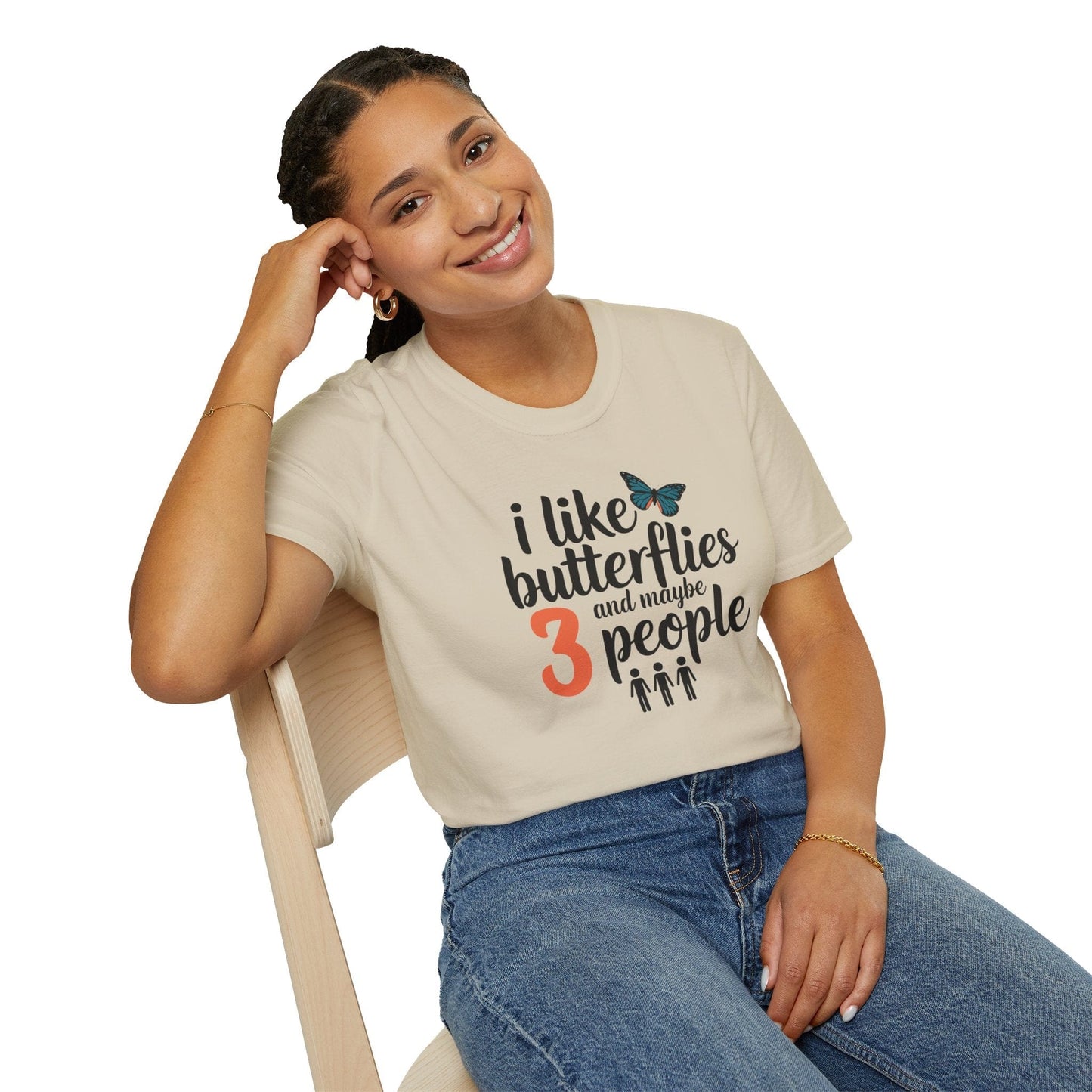 Butterfly Humor T-Shirt