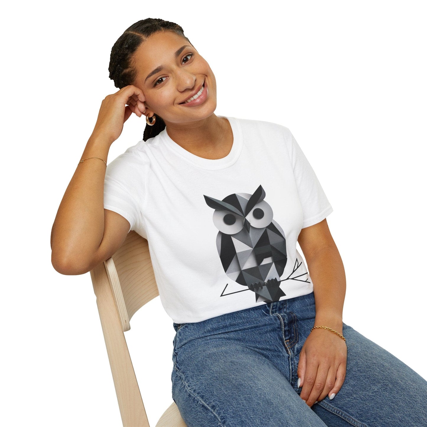 Geometric Owl T-Shirt