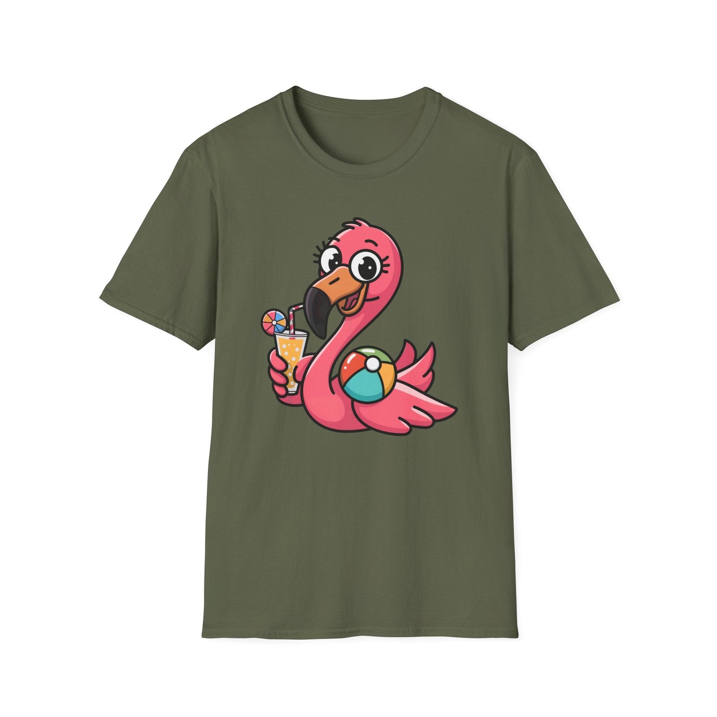 Playful Flamingo T-Shirt