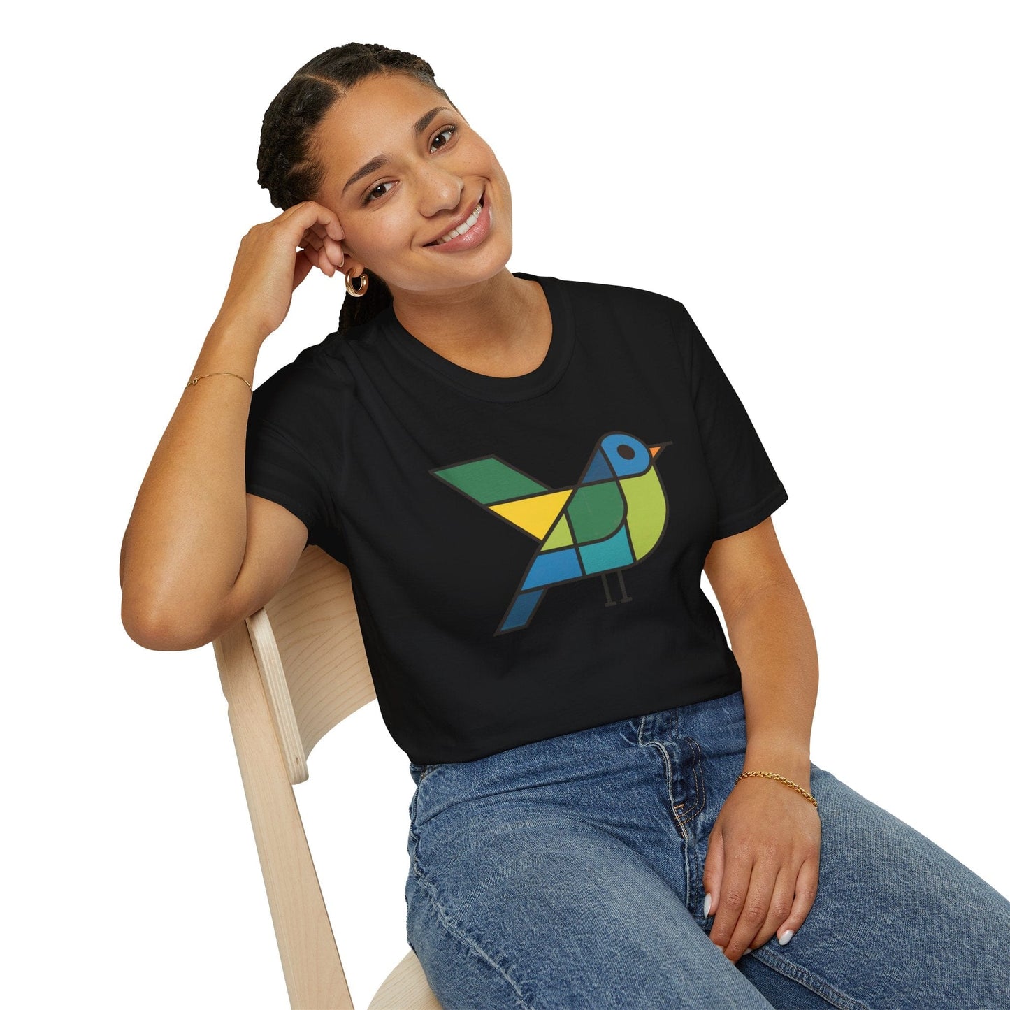 Geometric Bird T-Shirt