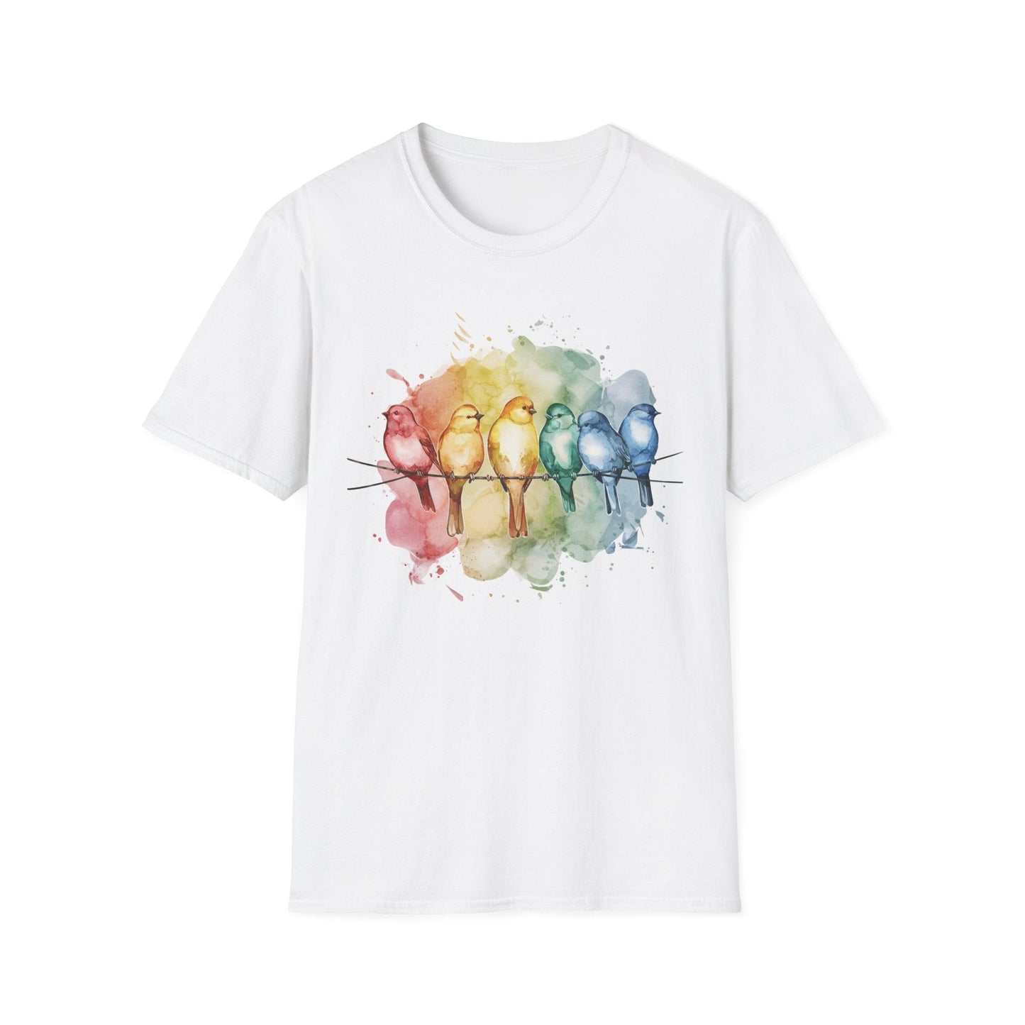 Watercolor Birds T-Shirt