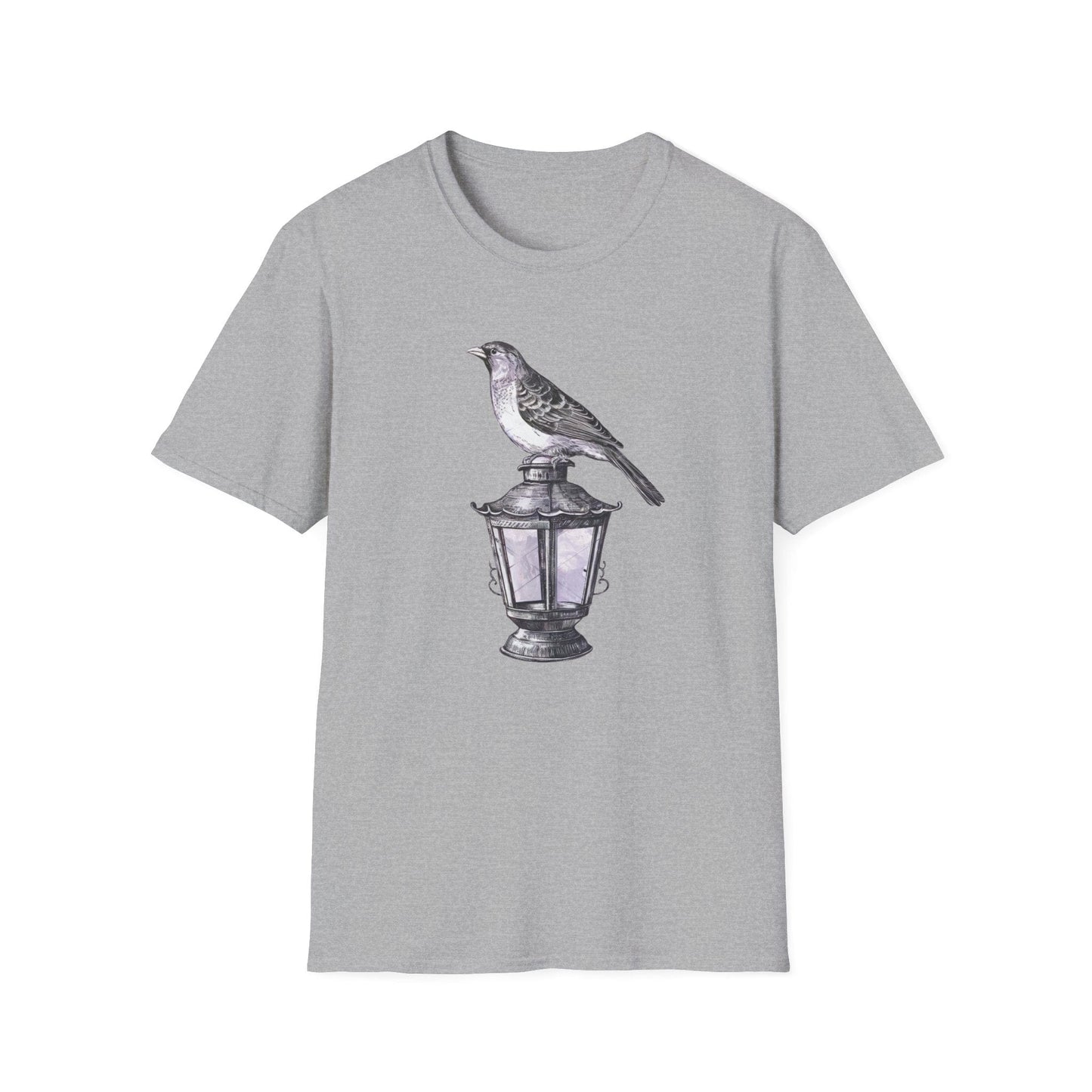Vintage Lantern Bird T-Shirt