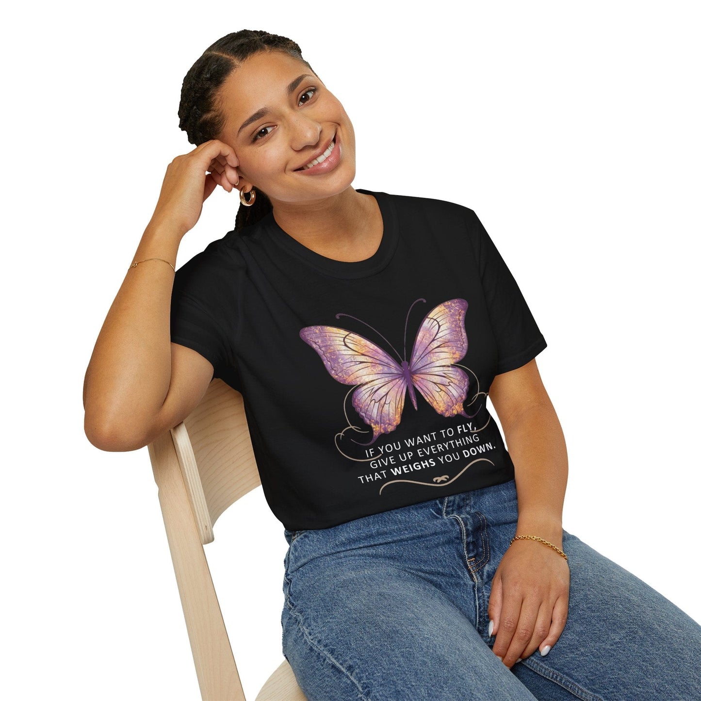 Inspirational Butterfly T-Shirt