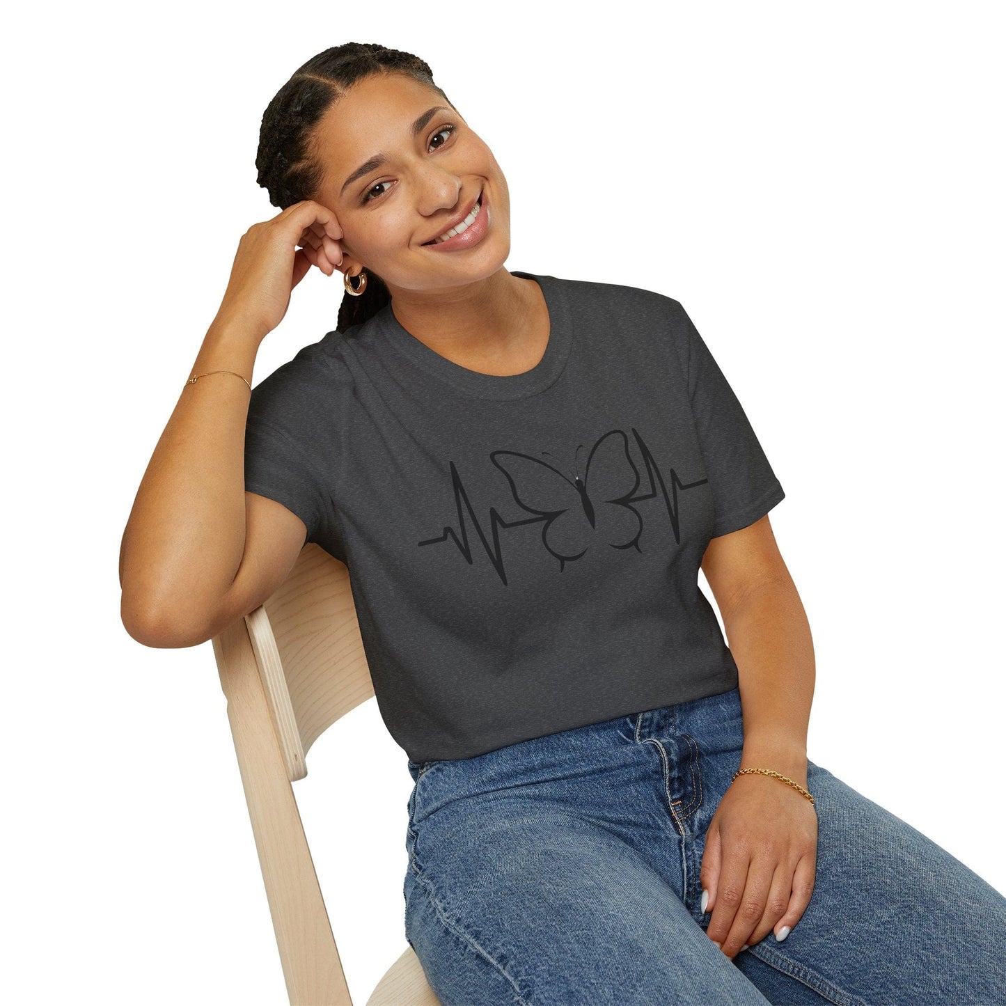 Heartbeat Butterfly T-Shirt