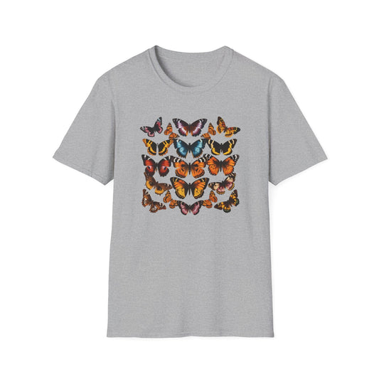 Vintage Butterfly Collage T-Shirt