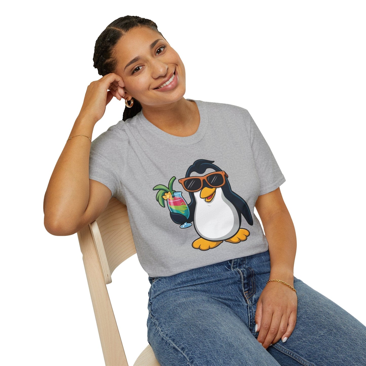 Tropical Penguin T-Shirt