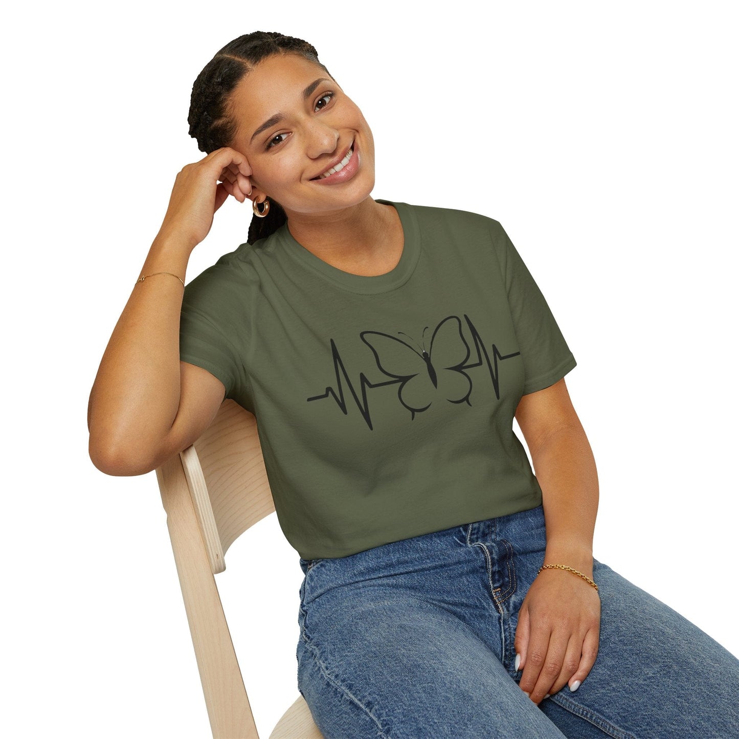 Heartbeat Butterfly T-Shirt