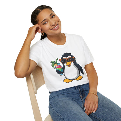 Tropical Penguin T-Shirt