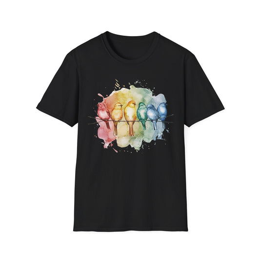 Watercolor Birds T-Shirt