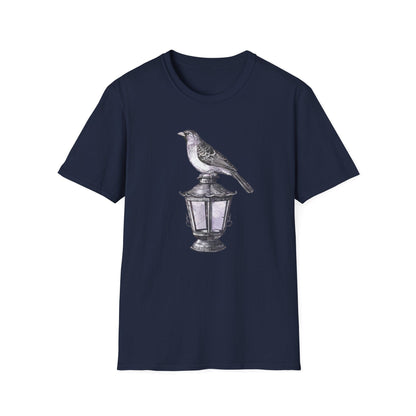 Vintage Lantern Bird T-Shirt