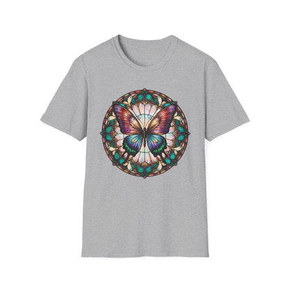 Radiant Glass Butterfly T-Shirt