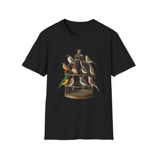 Vintage Bird Cage T-Shirt