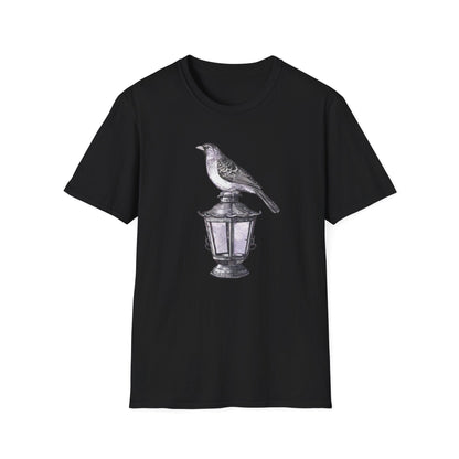 Vintage Lantern Bird T-Shirt