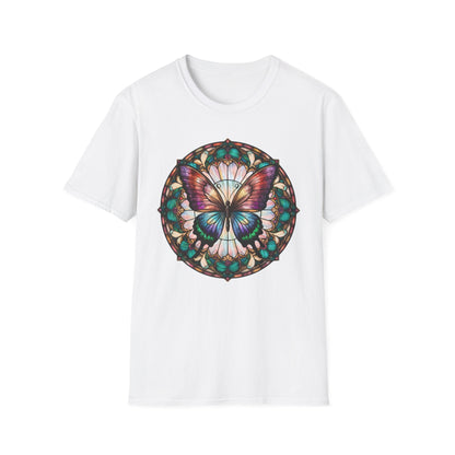 Radiant Glass Butterfly T-Shirt