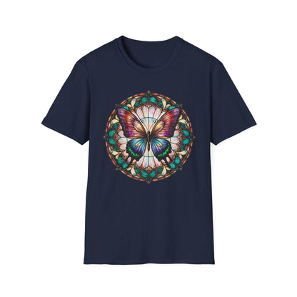 Radiant Glass Butterfly T-Shirt